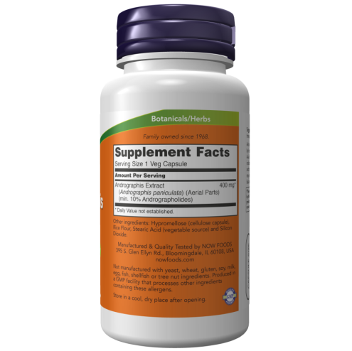 Andrographis Extract 400 mg 90 Veg Capsules