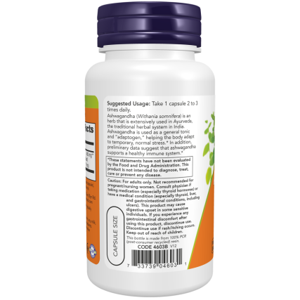 Ashwagandha Extract 450 mg - 90 Veg Capsules