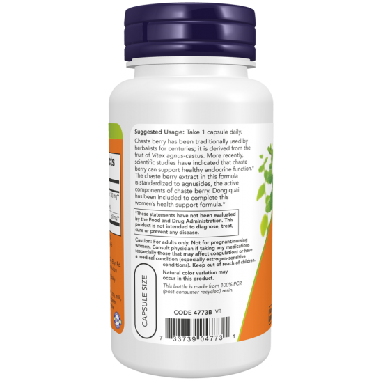 Chaste Berry Vx Extract 300 mg - 90 Veg Capsules / Barátcserje