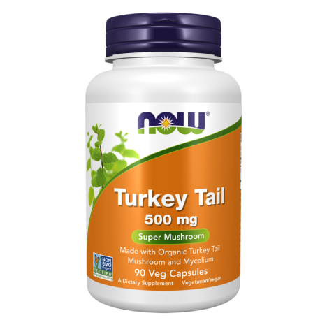 Turkey Tail 500 mg 90 Veg Capsules /pulykafarkgombából/