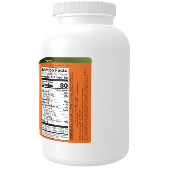 Fiber-3, Organic 454g /szavatossági idő: 2026-04-30