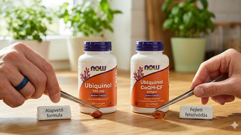 Mi a különbség az Ubiquinol CoQH-CF™ Softgels , Ubiquinol 100 mg Softgels? 