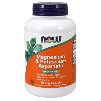Magnesium & Potassium Aspartate 120  Veg Capsules