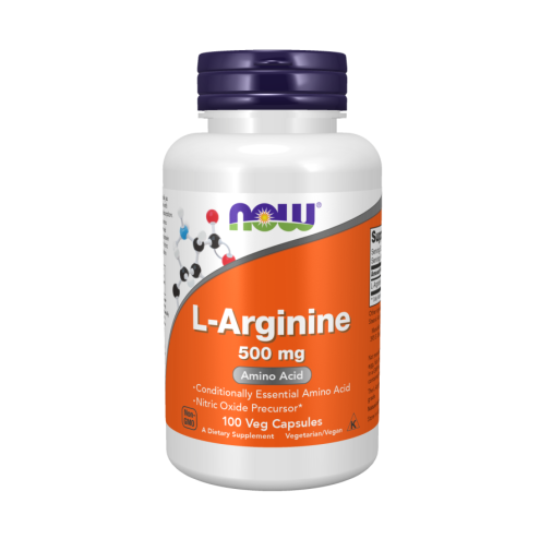L-Arginine 500 mg - 100 Capsules