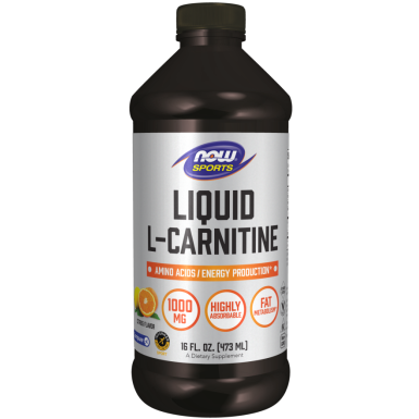 L-Carnitine Liquid, Citrus Flavor 1000 mg - 16 oz.