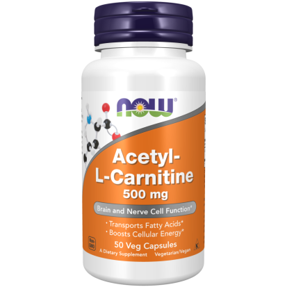 Acetyl-L Carnitine 500mg 50Vcaps