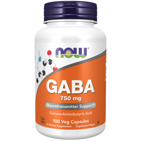 GABA 750mg  100 Veg Capsules