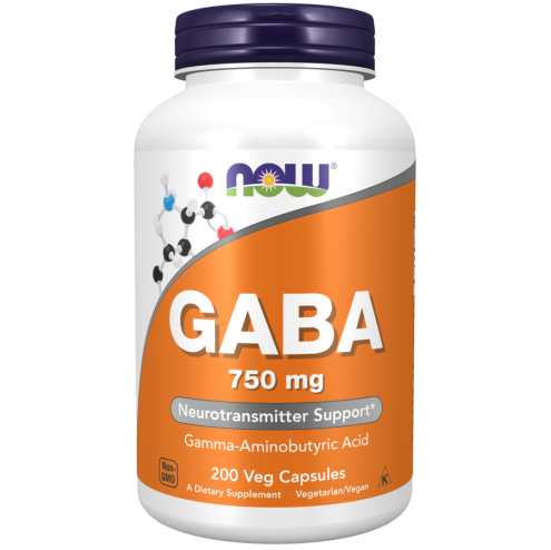 GABA 750mg  200 Veg Capsules