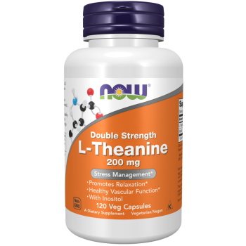 L-Theanine 200 mg - 120 Veg Capsules