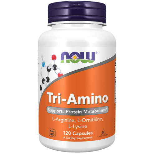 Tri-Amino (L-Arginin, L-Ornitin, L-Lizin)- 120 Capsules