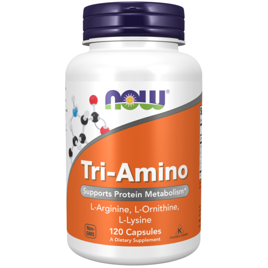 Tri-Amino (L-Arginin, L-Ornitin, L-Lizin)- 120 Capsules Tri-Amino (L-Arginin, L-Ornitin, L-Lizin)- 120 Capsules