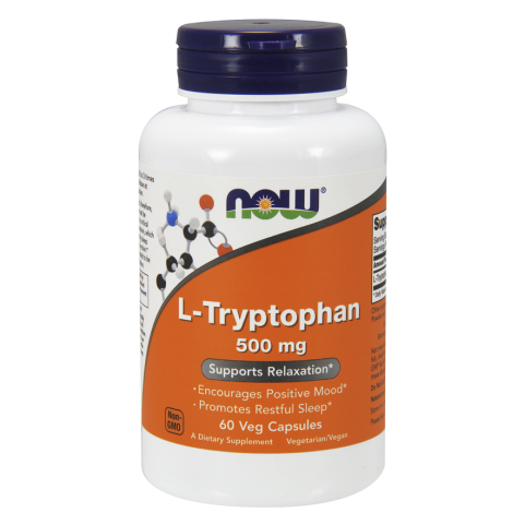 L-Tryptophan 500 mg - 60 Veg Capsules