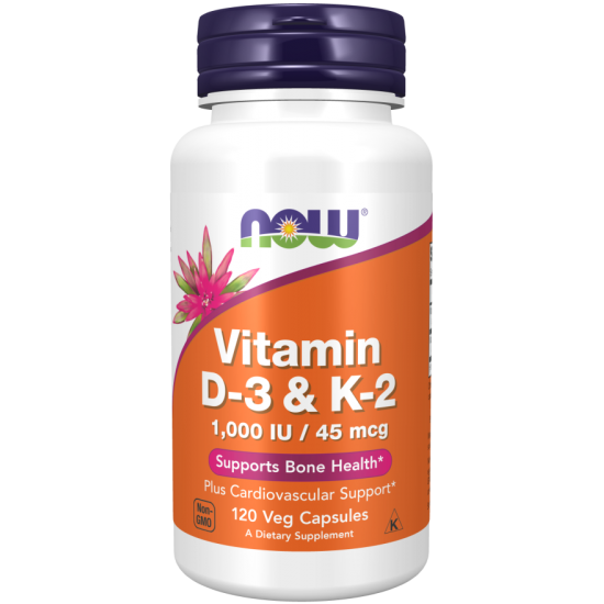 D-3 & K-2 1.000 IU / 45 mcg 120 Veg. caps. D-3 & K-2 1.000 IU / 45 mcg 120 Veg. caps.