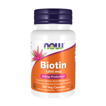 Biotin 1000 mcg - 100 Veg Capsules