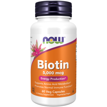 Biotin 5000 mcg - 60 Veg Capsules
