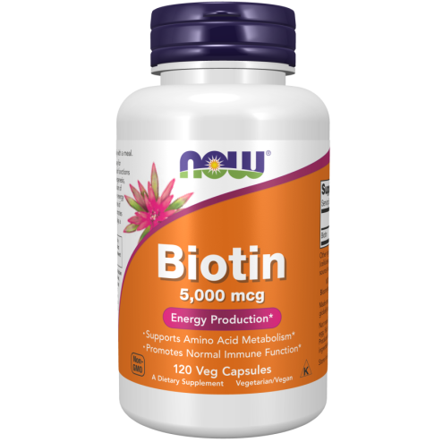 Biotin 5000 mcg - 120 Veg Capsules