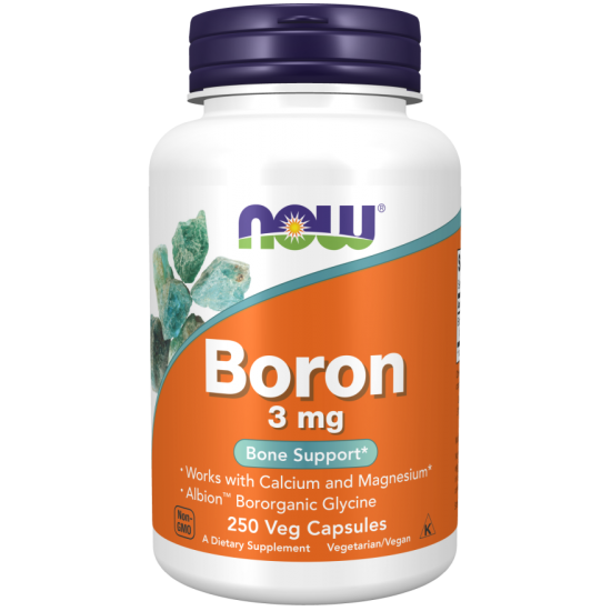 Boron 3 mg - 250 Veg Capsules Boron 3 mg - 250 Veg Capsules