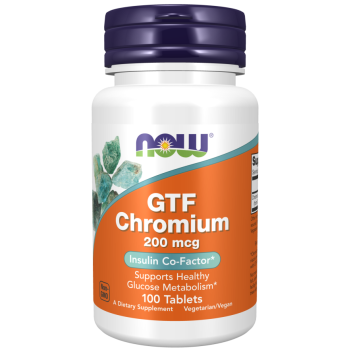 GTF Chromium 200 mcg 100 Tablets