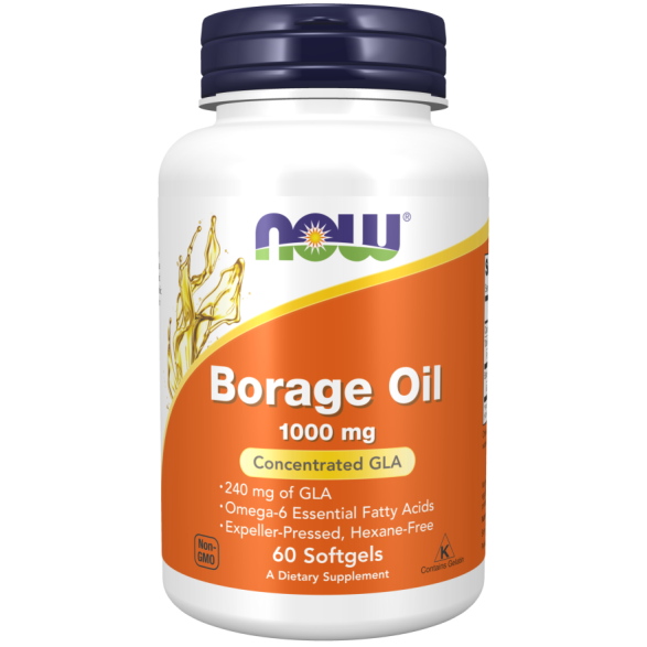 Borage Oil 1000 mg 60 Softgels