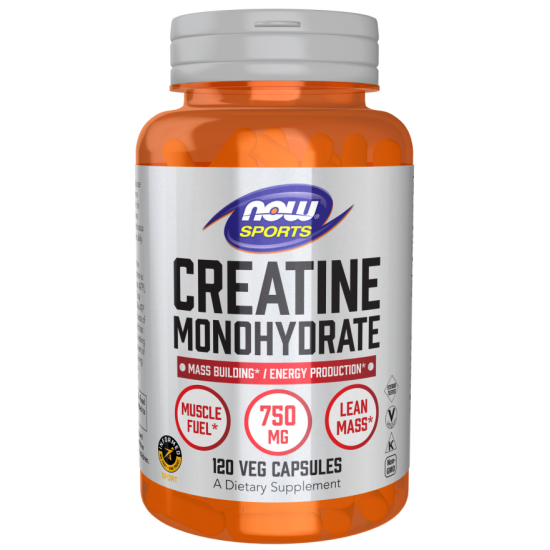 Creatine Monohydrate 750 mg 120 Veg Capsules Creatine Monohydrate 750 mg 120 Veg Capsules