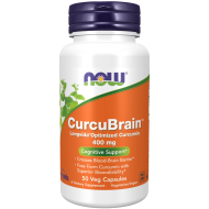 CurcuBrain™ 400 mg 50 Veg Capsules