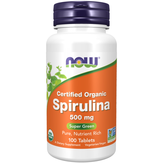 Spirulina 500 mg - 100 Tablets Organic Spirulina (Non-GMO) Spirulina 500 mg - 100 Tablets Organic Spirulina (Non-GMO)