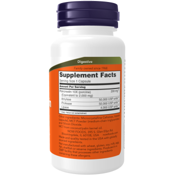 Pancreatin 2000 mg 100 Capsules