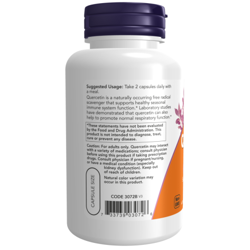 Quercetin 500 mg 100 Veg Capsules