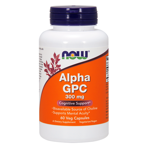Alpha GPC 300 mg - 60 Veg Capsules