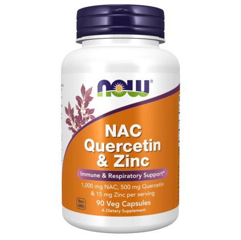 NAC Quercetin & Zinc 90 Veg Capsules - Immun- és légzéstámogatás