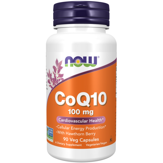 CoQ10 100 mg with Hawthorn Berry - 90 Veg Capsules CoQ10 100 mg with Hawthorn Berry - 90 Veg Capsules