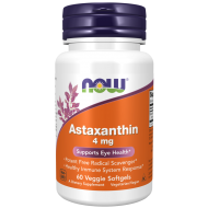 Astaxanthin 4 mg - 60 Veggie Softgels