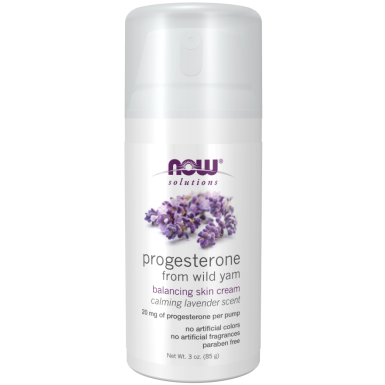 Progesterone from Wild Yam with Lavender Balancing Skin Cream 3 oz. (85 g)
