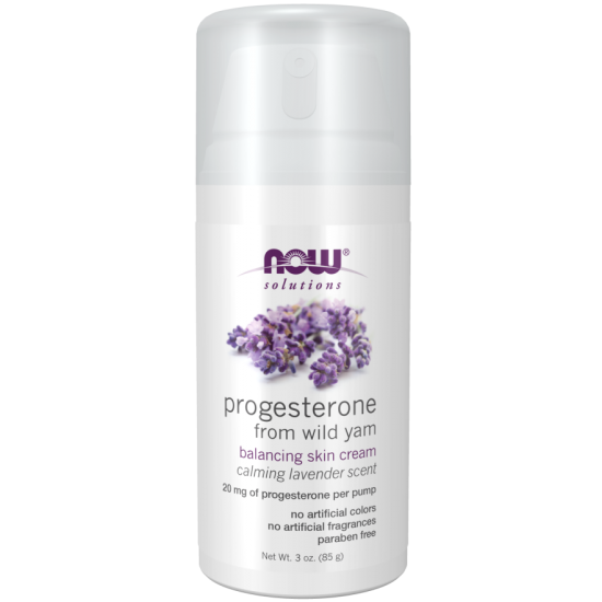 Progesterone from Wild Yam with Lavender Balancing Skin Cream 3 oz. (85 g) Progesterone from Wild Yam with Lavender Balancing Skin Cream 3 oz. (85 g)