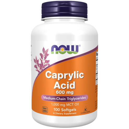 Caprylic Acid 600 mg - 100 Softgels