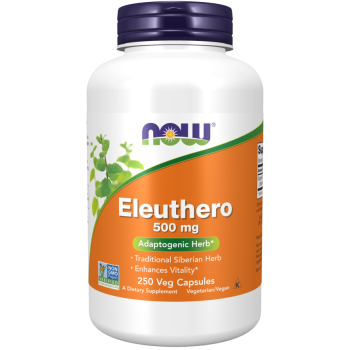 Eleuthero 500 mg 250 Veg Capsules
