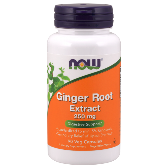 Ginger Root Extract 250 mg - 90 Veg Capsules Ginger Root Extract 250 mg - 90 Veg Capsules