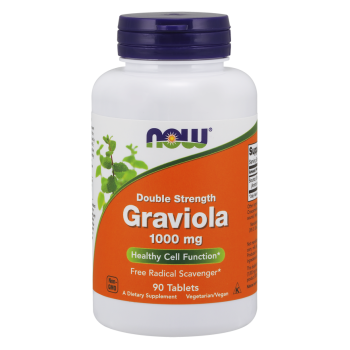 Graviola 1000 mg, Double Strength - 90 Tablets 