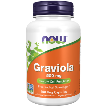 Graviola 500 mg - 100 Veg Capsules 