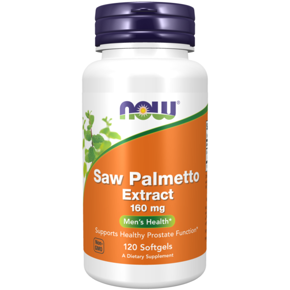 Saw Palmetto Extract 160 mg - 120 Softgels