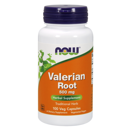 Valerian Root 500 mg - 100 Veg Capsules