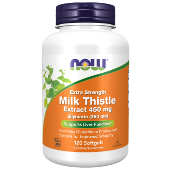 Silymarin Milk Thistle Extract, Extra Strength 450 mg 120 Softgels- Máriatövis kivonat