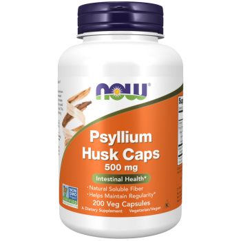 Psyllium Husk 500 mg - 200 Capsules