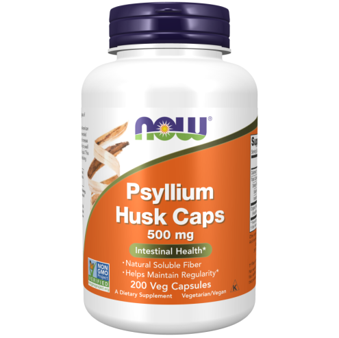 Psyllium Husk 500 mg - 200 Capsules