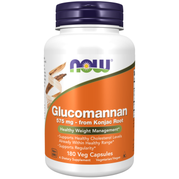 Glucomannan 575 mg - 180 Capsules