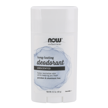 Long-Lasting Deodorant Stick, Unscented 2,2oz 