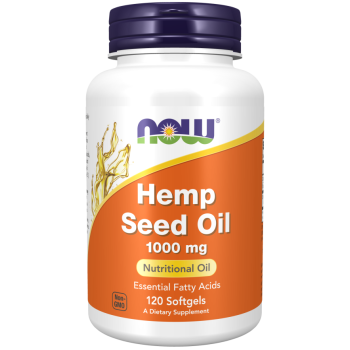 Hemp Seed Oil 1000 mg 120 Softgels 