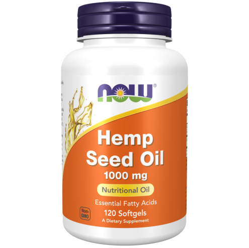 Hemp Seed Oil 1000 mg 120 Softgels
