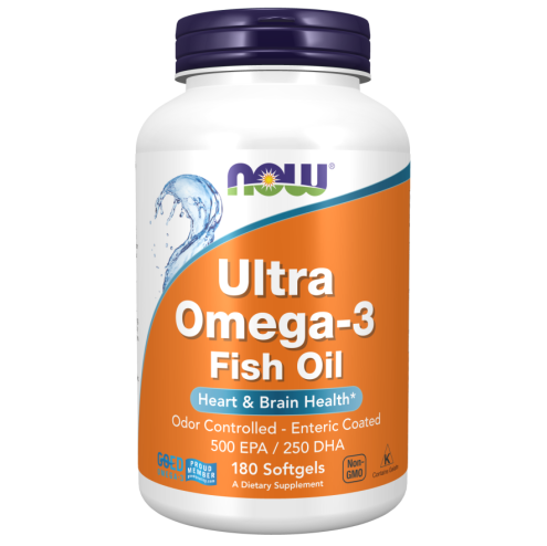 Ultra Omega-3 - 500 EPA / 250 DHA 180 Softgels