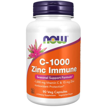 C-1000 Zinc Immune 90 Veg Capsules 